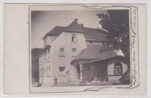 65251 Foto AK Gruß aus Gorma bei Rositz - Restaurant von Albin Seupel