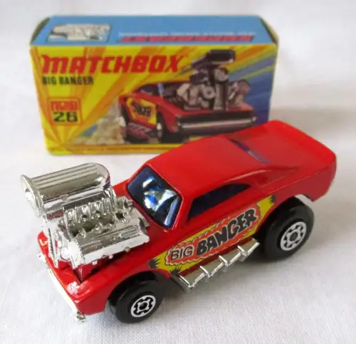 Matchbox Superfast Big Banger Nr.26 Lesney Products 1972 OVP (168053)