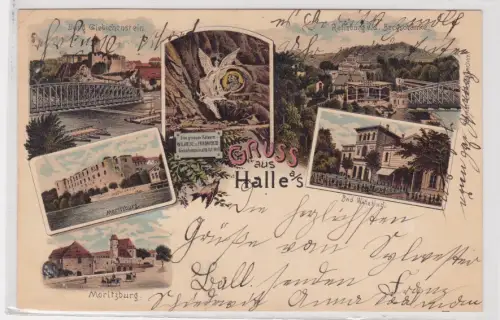 910630 Mehrbild Ak Gruss aus Halle a./ S. um 1920