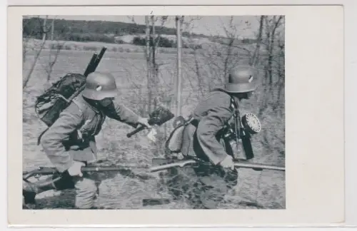 41709 AK Bilder aus unserem Heer 1940 - Stempel 2. Komp. Inf.-Ers.-Batl. 479
