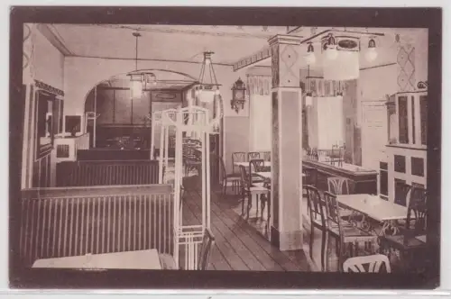 910198 Feldpost Ak Wittenberge Konditorei und Café "Central" 1917