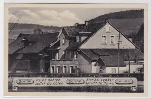 56748 Ak Kronach in Bayern Kohlenhandlung Karl Lenker um 1940