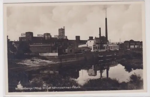 910297 Ak Wittenberge Singer Nähmaschinenfabrik um 1930