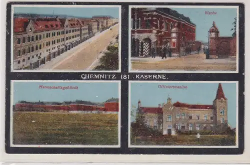 909108 Mehrbild Ak Chemnitz 181 Kaserne um 1930