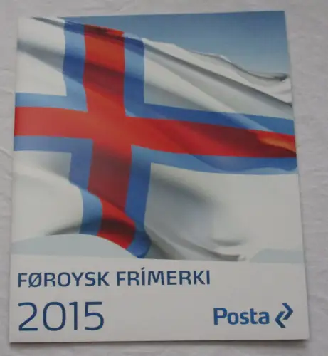 Dänemark Färöer Faroe Faroese Stamps Jahrbuch 2015 postfrisch (125822)