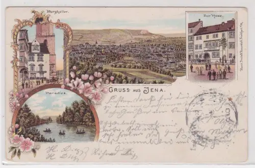 903645 Mehrbild Ak Gruss aus Jena. 1898