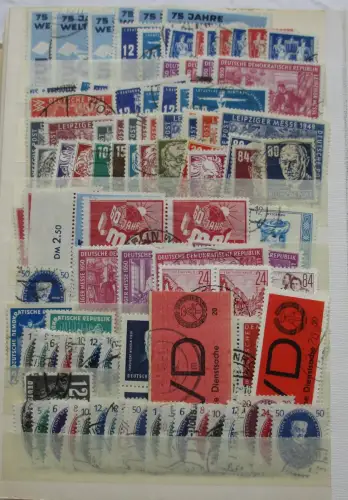 frühe DDR Sammlung über 5500€ Michelwert Weltpostverein Leipziger Messe (158198)