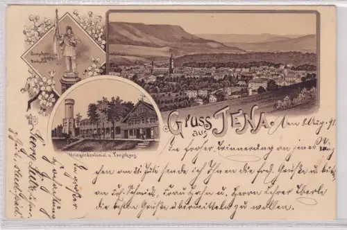 908761  Mehrbild Ak  Gruss aus Jena. 1898