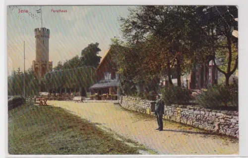 908763  Ak  Jena, Forsthaus. 1911