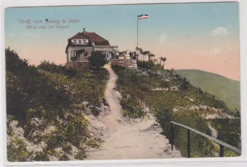 57879 Ak Gruß vom Jenzig b.Jena. 380m über der Ostsee. um 1930