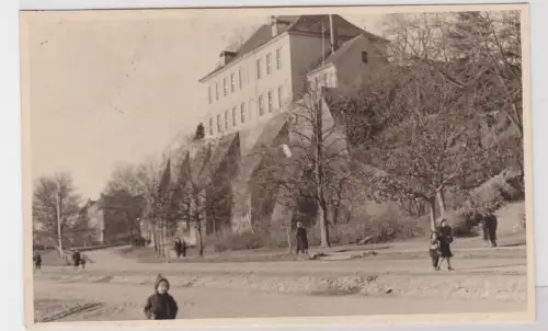 90607 Foto Ak Tangermünde Ortsansicht und Burg um 1950