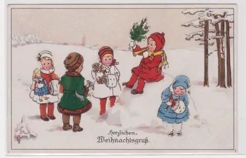 78941 AK Herzlichen Weihnachtsgruß - Meissner & Buch Leipzig Serie 2315