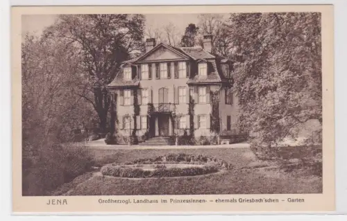 44982AKJena.Großherzogl.Landhaus im Prinzessinnen ehemals Griesbach'schen Garten