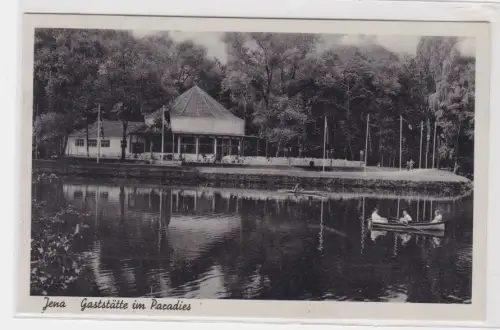 909599 Ak Jena Gaststätte im Paradies 1941