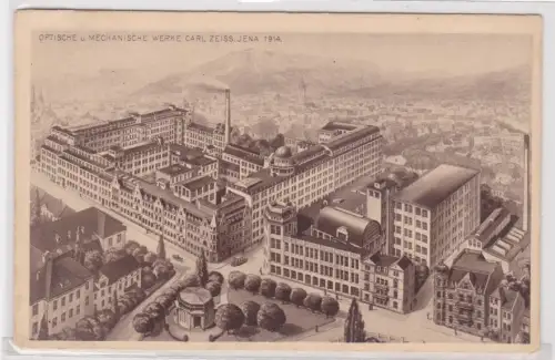 909597 Ak Optische und mechanische Werke Carl Zeiss Jena 1914