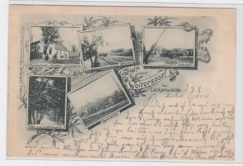 908465 Mehrbild Ak Gruß aus Woltersdorf bei Luckenwalde 1901