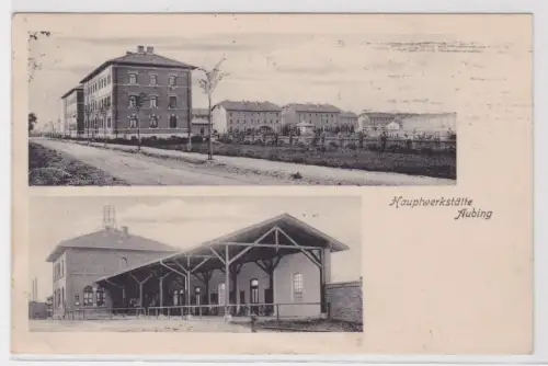 907757 Mehrbild Ak Hauptwerkstätte Aubing 1907