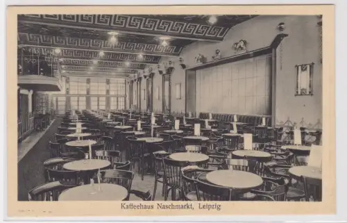 910231 AK Leipzig - Kaffeehaus Naschmarkt 1926