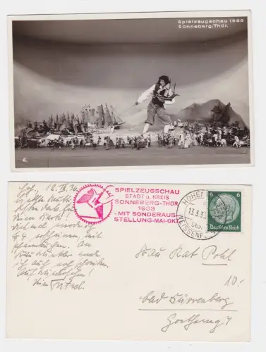 909842 Ak Spielzeugschau Stadt & Kreis Sonneberg Thür. 1933