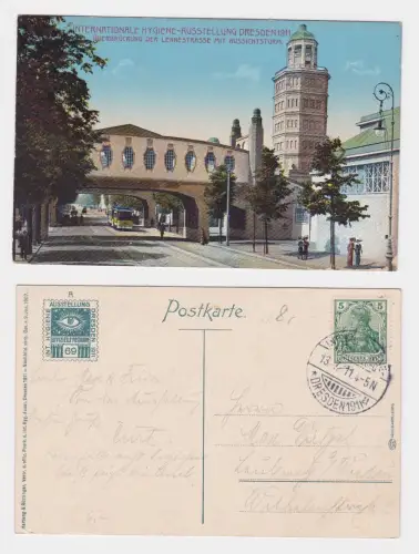 909738 AK Dresden Internationale Hygiene Ausstellung 1911