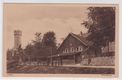 62510  Ak Jena. Forsthaus. 1921