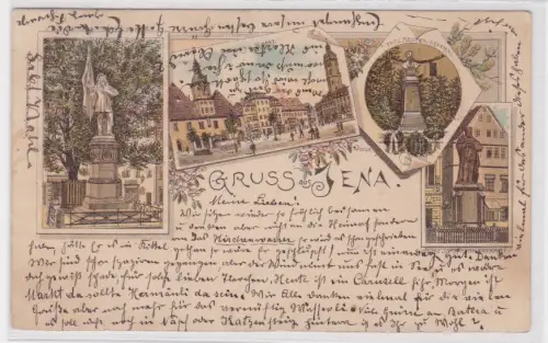 905574 Mehrbild Ak Gruss aus Jena. 1904