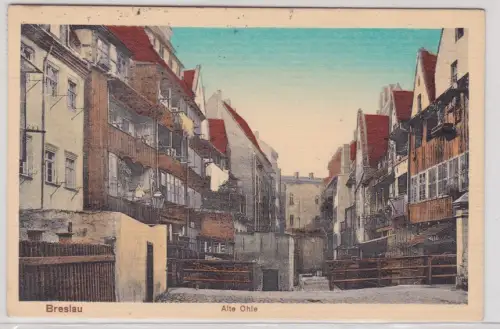 908877 Ak Breslau Wrocław alte Ohle 1942