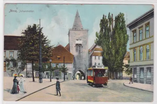 902111 Feldpost Ak Jena, Johannistor. 1914