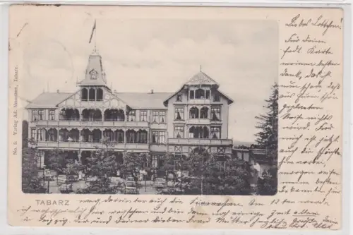 909127 Ak Tabarz. Hotel Kurhaus. 1911