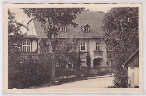 08272 Foto Ak Eisenbahn-Kinderheim. Buchwald im Riesengebirge. um 1930