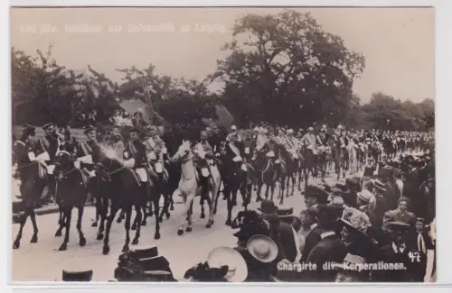 909756 Ak Festzug zum 500-jährigen Jubiläum der Universität zu Leipzig. um 1909