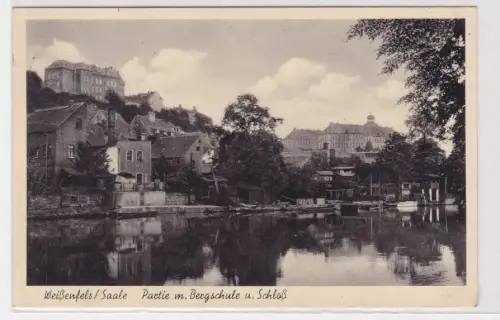 03469 Feldpost Ak Weißenfels/Saale Partie m. Bergschule u. Schloß. 1939