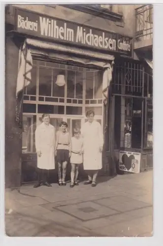 04450 Ak Hamburg Bäckerei Conditorei Wilhelm Michaelsen um 1920
