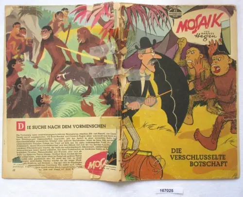 Mosaik von Hannes Hegen Digedag Nummer 72 von 1962 (167025)