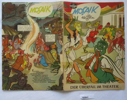 Mosaik von Hannes Hegen Digedag Nummer 21 von 1958 (160841)