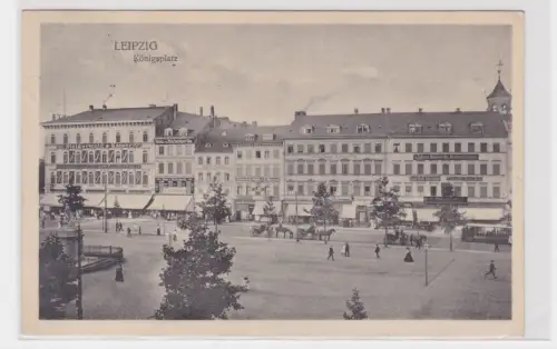 907683 Ak Leipzig. Königsplatz. 1911