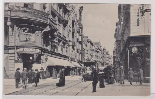 65853 Ak Leipzig. Grimmaische Strasse. 1912