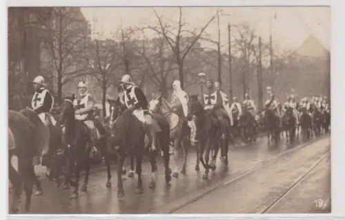83263 Ak Festzugskarte I Deutscher Reichskriegertag Leipzig 17. bis 19.10.1925