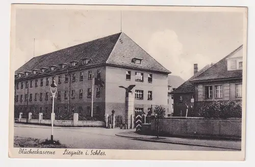81811 Ak Liegnitz in Schlesien Legnica Blücherkaserne 1942