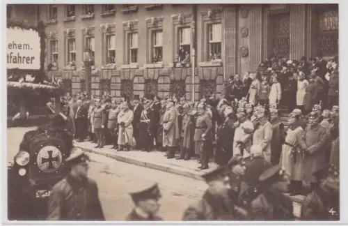 910468 Ak Festzug. I. Deutscher Reichskriegertag. Leipzig 17.bis 19 Oktober 1925