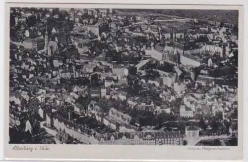 57386 Feldpost Ak Altenburg i. Thür. Original-Fliegeraufnahme. 1942
