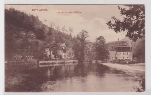 57113 Ak Mittweida. Lauenhainer Mühle. 1929