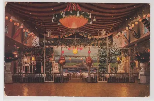 26543 Ak Großer Festsaal in Leipziger Lunapark. Park Meusdorf. 1919.
