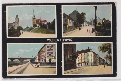 83217 Mehrbild Ak Wahren bei Leipzig Ortsansichten 1915
