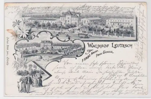 69146 Mehrbild Ak Waldhof Leutzsch F.Erbs.Nachf. Paul Schulz 1900