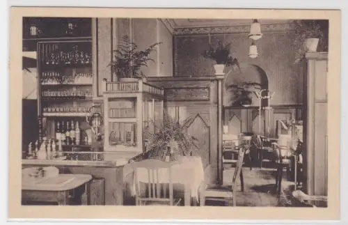 902883 Ak Neumünster Krögers Restaurant Innenansicht 1932