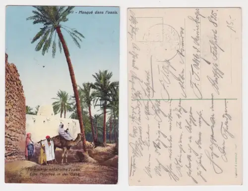 909721 Feldpost AK Türkei Stempel Mil. Mission Bosanti 1.9.1917