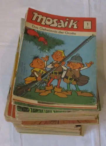 Mosaik Abrafaxe 1/1976 bis 6/1991 komplett 186 Hefte Z0 bis Z2 ohne Abo (101093)