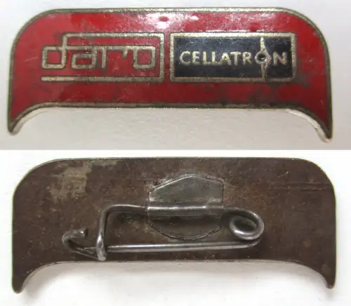 DDR Anstecknadel Firmen Abzeichen daro cellatron (111788)