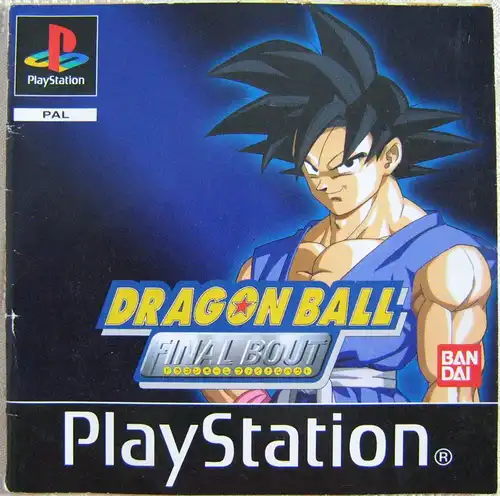 Spielanleitung Dragon Ball Playstation Booklet